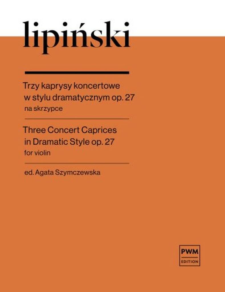 Three Concert Caprices In Dramatic Style Op. 27